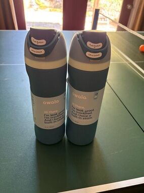 Owala Insulated Water Bottle, Blue